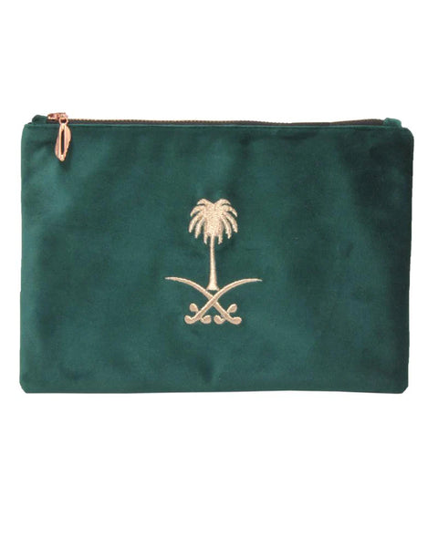 mine Wallets & Pouches saudia green حقيبة صغيرة باللون الاخضر السعودي -ماين