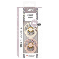 Bibs - Liberty Camomile Lawn Latex Pacifier S1 - 2pcs