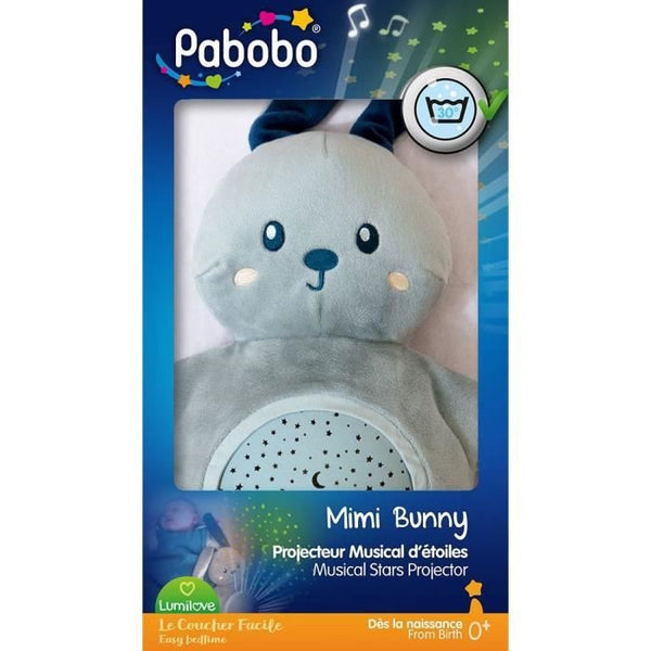 Pabobo - Star Projector Battery - Plush Rabbit