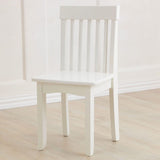 KidKraft Avalon Chair-White    كرسي أفالون للأطفال من كيدكرافت