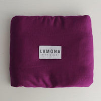 Lamona Baby Wrap Maroon - لمونة لفّة لحمل الأطفال درجات كستنائي