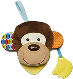 Skip Hop Bandana Buddies Soft Activity Puppet Book, Monkey   تخطي هوب باندانا رفاقا نشاط دمية لينة ، قرد