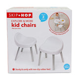 Skip Hop - Explore & More Kids Chairs Set of 2 مجموعة كراسي للأطفال من ماركة سكيب هوب- 2 قطعة
