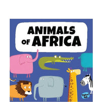 Sassi Junior - Animals Of Africa Book + Giant Puzzle / ساسي جونيور - كتاب حيوانات أفريقيا + بازل كبير