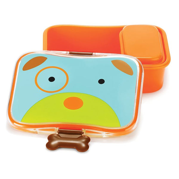 SkipHop - Zoo Lunch Kit - Dog  مجموعة صندوق غداء على شكل كلب من سكيب هوب