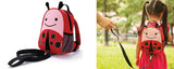 Skip Hop Zoo-Let Mini Backpack with Rein - Ladybug حقيبة الغذاء على شكل خنفساء من سكيب هوب