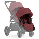Baby Jogger - City Select Lux Second Seat Port  كرسي ثاني لعربية الأطفال سيتي سيليكت لاكس- أحمر غامق من ماركة بيبي جوغر