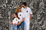 mine Saudi EMBLEM white T Shirt / شعار سعودية تي شرت ابيض