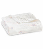 Aden & Anais - Silky Soft Dream Blanket - Dainty Plume  بطانيّة الأحلام بنعومة الحرير من أدين & أنيس - الريشة الأنيقة