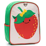 Beatrix New York - Little Kid Backpack Alejandra the Strawberry - Red   شنطة ظهر للأطفال رسمة الفراولة من ماركة بيتريكس نيو يورك- لون أحمر