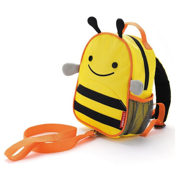 Skip Hop Zoo-Let Mini Backpack with Rein - Bee شنطة الظهر المصغرة للأطفال على شكل نحلة من سكيب هوب