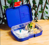 TW Lunchbox 4 compartments Robot blue   حقيبة طعام 4 تقسيمات لون روبوت أزرق من ماركة تايني ويل