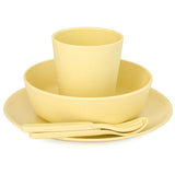 Bobo & boo - Dinnerware Set Sunshine yellow  مجموعة أدوات العشاء من ماركة بوبو&بوو - أصفر
