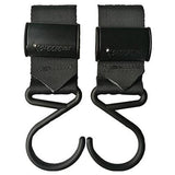 BuggyGear Boutique Stroller Hooks Set of 2 Black حامل اكياس و الحقيبة لعربية الأطفال أسود