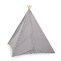 Childhome - Tipi Tent Wood Stripe شريط خيمة مخروطية من الخشب من ماركة تشايلد هوم
