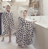 The Original Cuddledry® Baby Bath Towel Cuddlepaw  منشفة الاستحمام الأصلية للرضيع من ماركة كادل دراي  تصميم الفهد