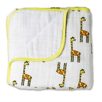 Aden & Anais Dream Blanket - Jungle Jam, Giraffe   بطانية النوم للمواليد من ماركة أدين & أنيس- تصميم الزرافات