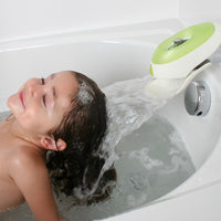 Boon - Flo Blue / Green غطاء محول مجرى الماء للاستحمام من ماركة بون