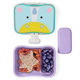 SkipHop - Zoo Lunch Kit - Unicorn  مجموعة حقيبة الغداء بتصميم البومة من سكيب هوب - أزرق