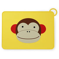 Skip-Hop Zoo Fold and Go Silicone Placemat Monkey مفرش طبق الطعام السيليكون شكل قرد من سكيب هوب