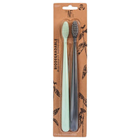 Nfco Bio Toothbrush River Mint & Monsoon Mist Twin Pack  بايو فرشتين اسنان
