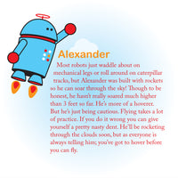 Beatrix Little Kid Back Pack - Alexander ( robot )   شنطة ظهر أليكساندر ليتل كيد للأطفال ماركة بيتريكس