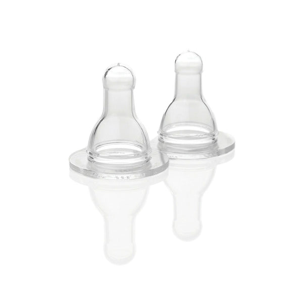 Lifefactory BPA-Free Stage 3 (6+ Months) Silicone Nipples 2-Pack