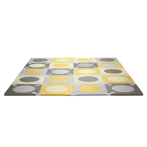 Skip Hop - Playspot Geo Floor Tiles Gold & Grey - أرضيات جيو من ماركة سكيب هوب