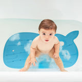 Skip Hop Moby Non-Slip Baby Bath Mat, Blue / حصيرة الاستحمام موبي من سكيب هوب- لون أزرق