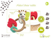 Sophie La Girafe Natur' Chew Rattle (Plant Based) / فولي - خشخيشة/عضاضة صوفي الزرافة
