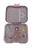 TW Lunchbox 4 compartments Glitter Purple  حقيبة طعام 4 تقسيمات لون لمعان من ماركة تايني ويل