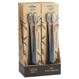 Nfco Bio Toothbrush Pirate Black & Monsoon Mist Twin Pack  بايو فرشتين اسنان