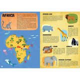 Travel, Learn and Explore. The World of Animals / ساسي جونيور - بازل وكتاب الأطفال - عالم الحيوانات